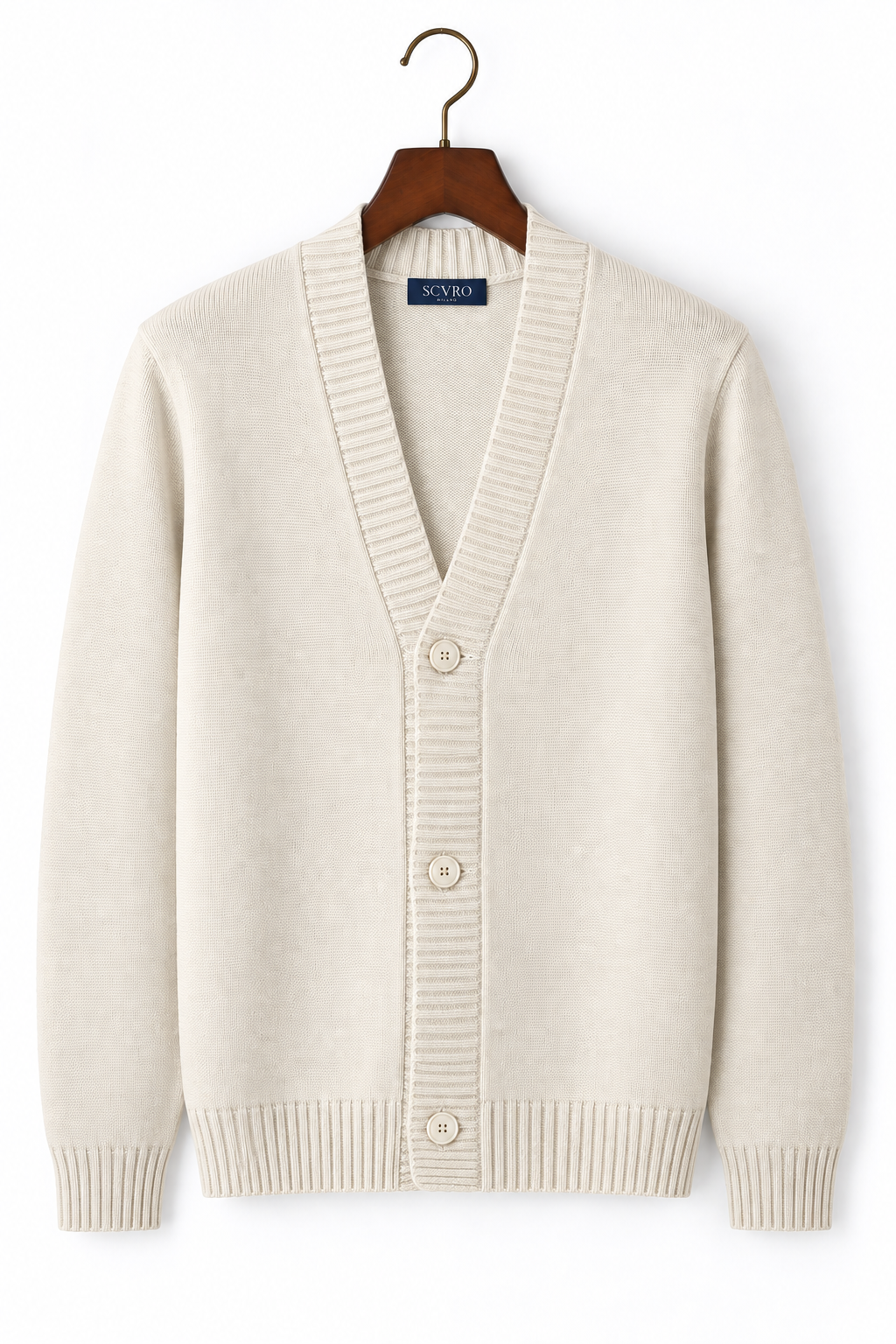 Cardigan sciallato