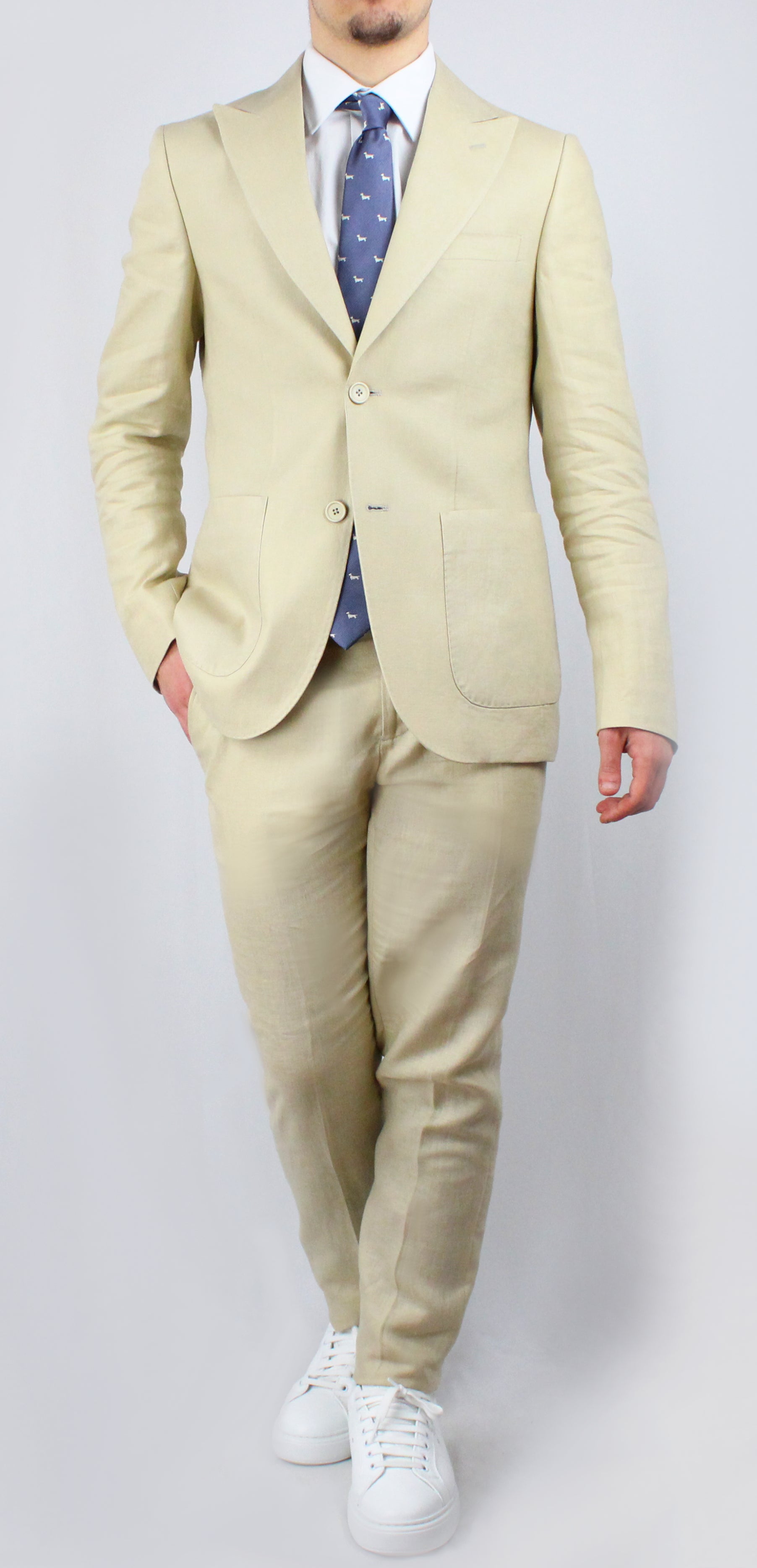 Abito Puro Lino beige