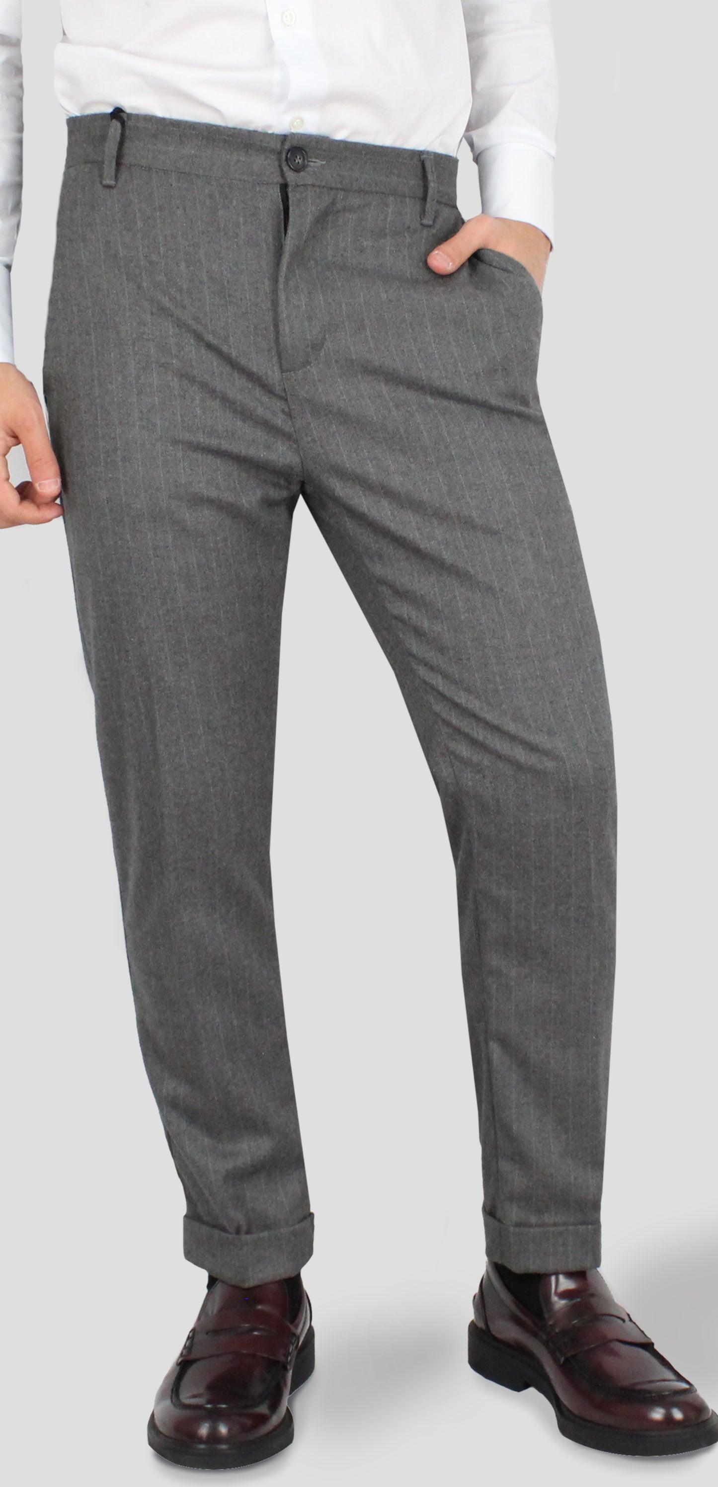 Pantalone gessato