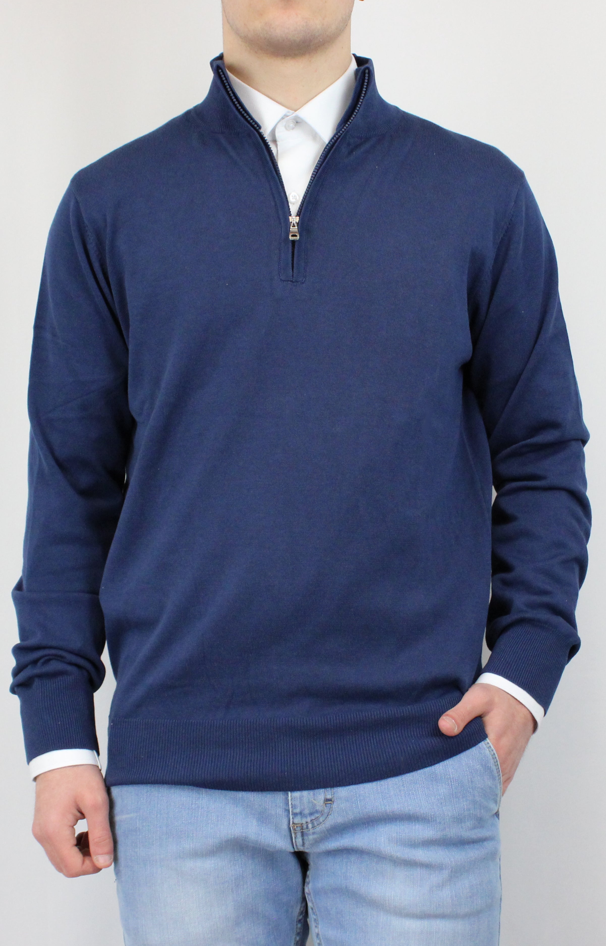 HalfZip Cotone