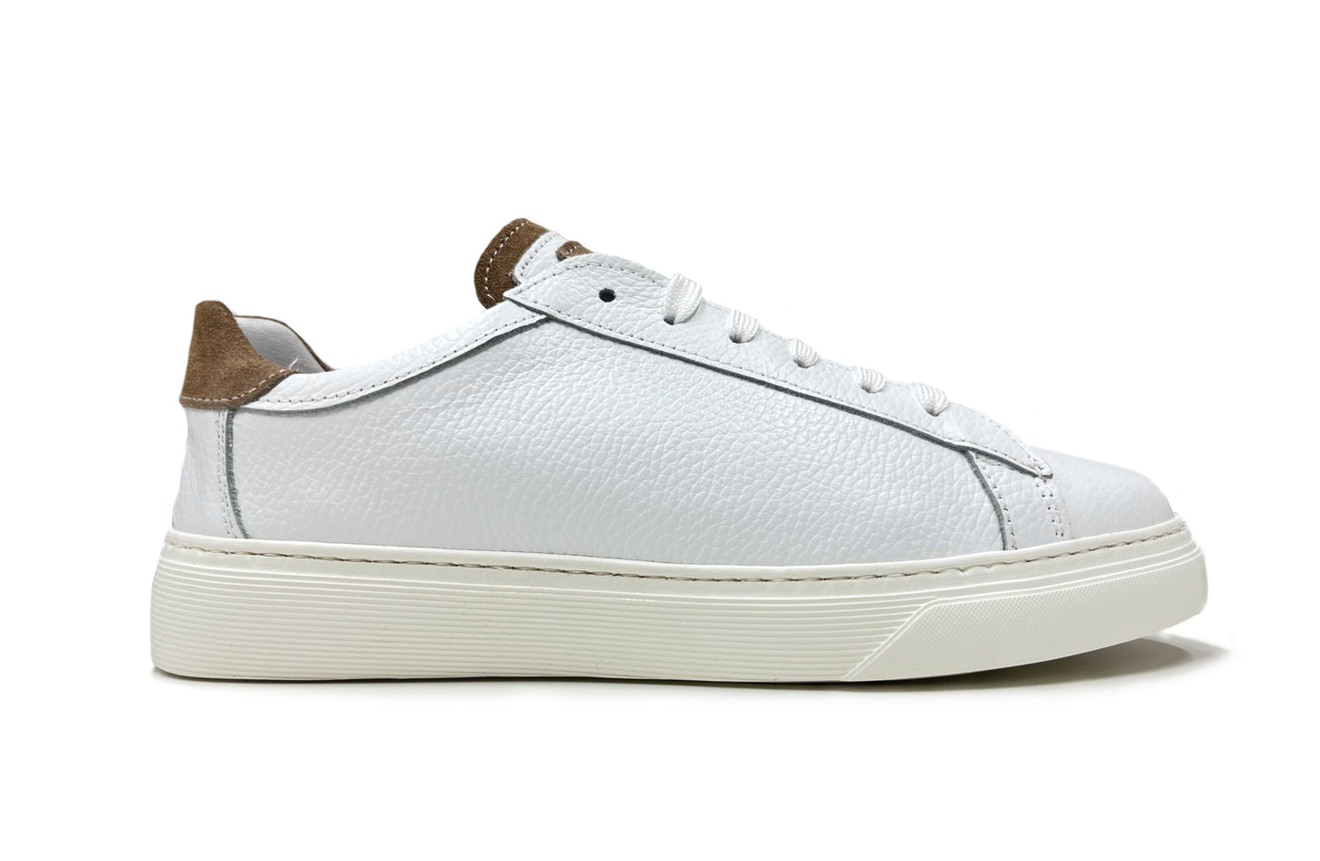 White-Beige Sneakers
