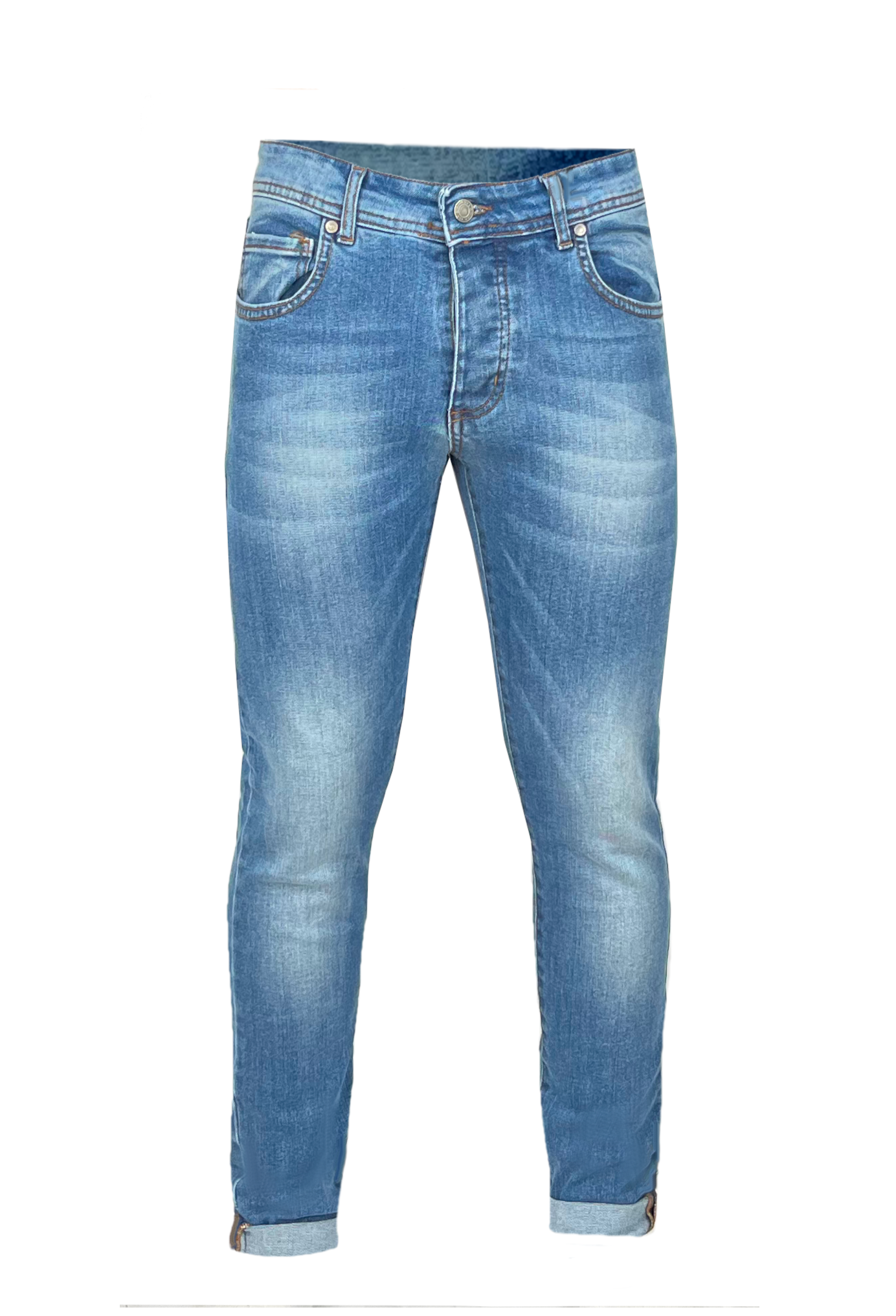 Stone wash jeans