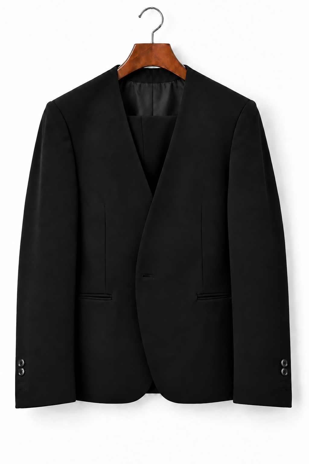 Abito Collarless AI Nero