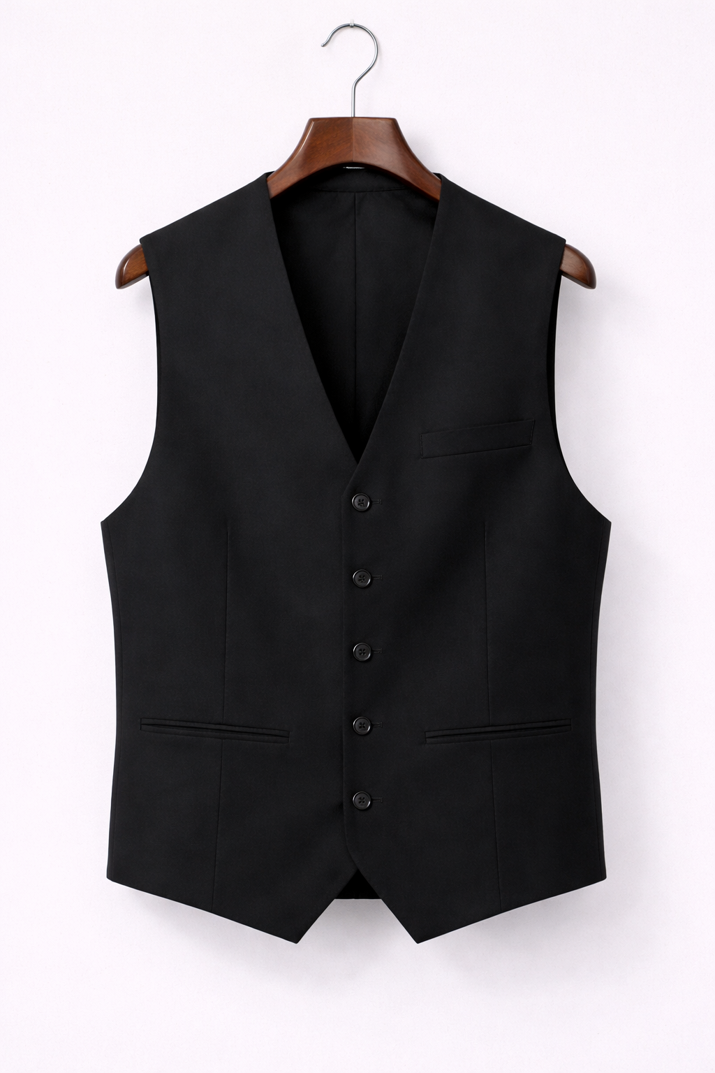Basic Waistcoat Black