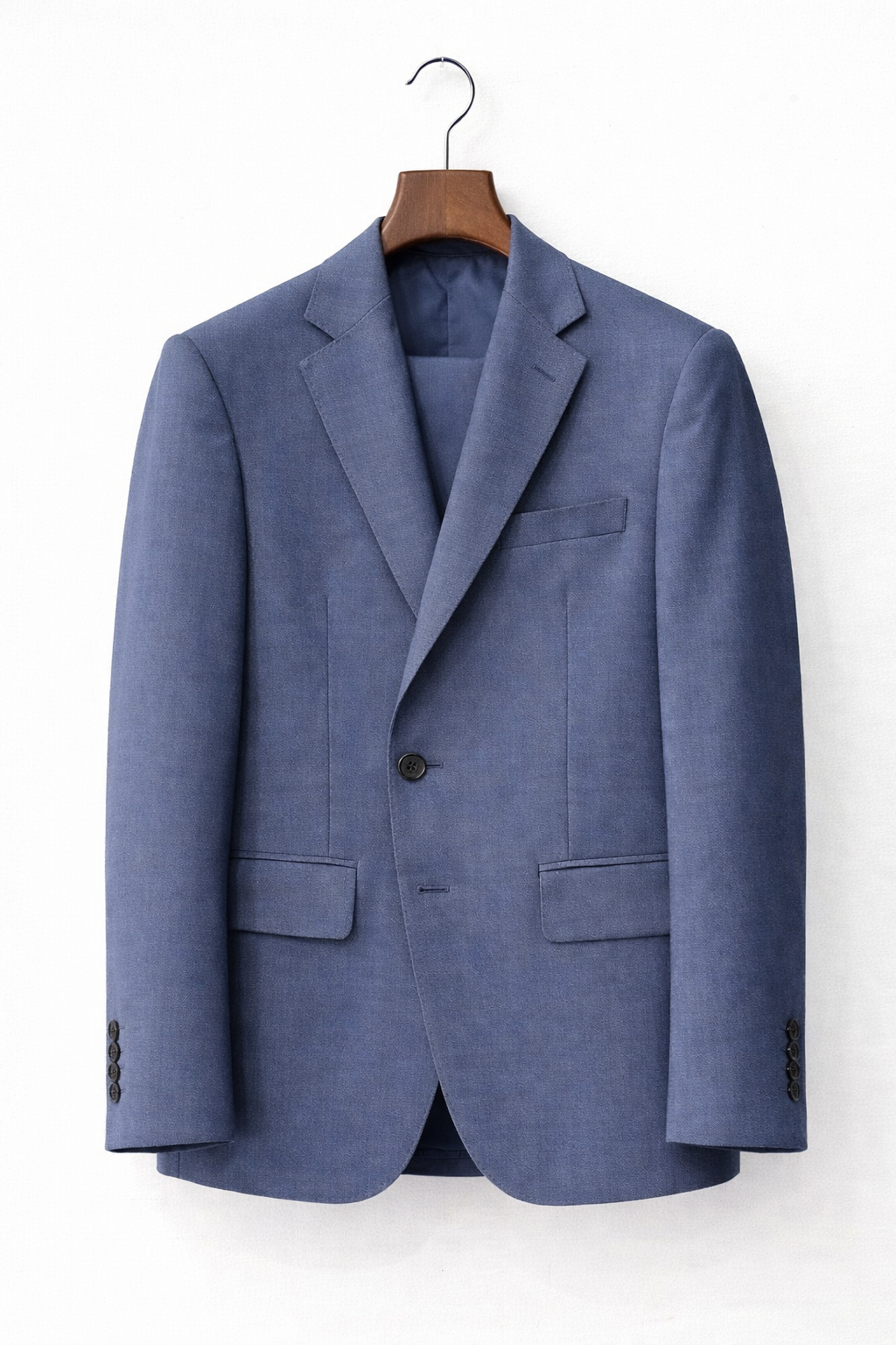Abito bird's eye denim