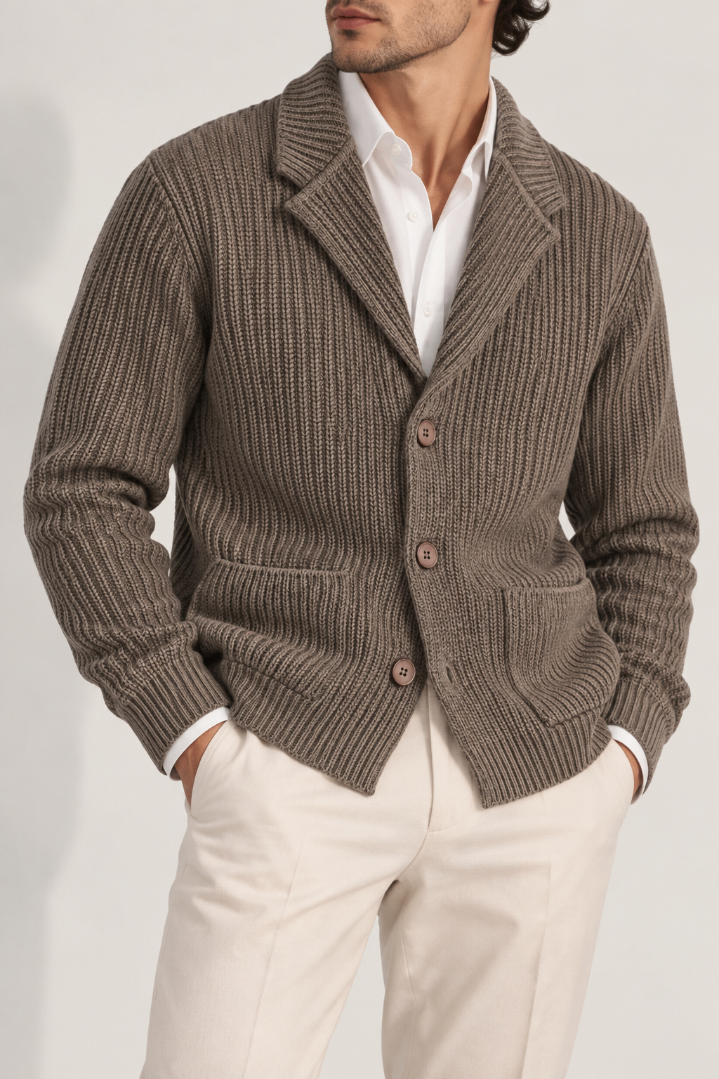 Blazer Maglia I26 Fango