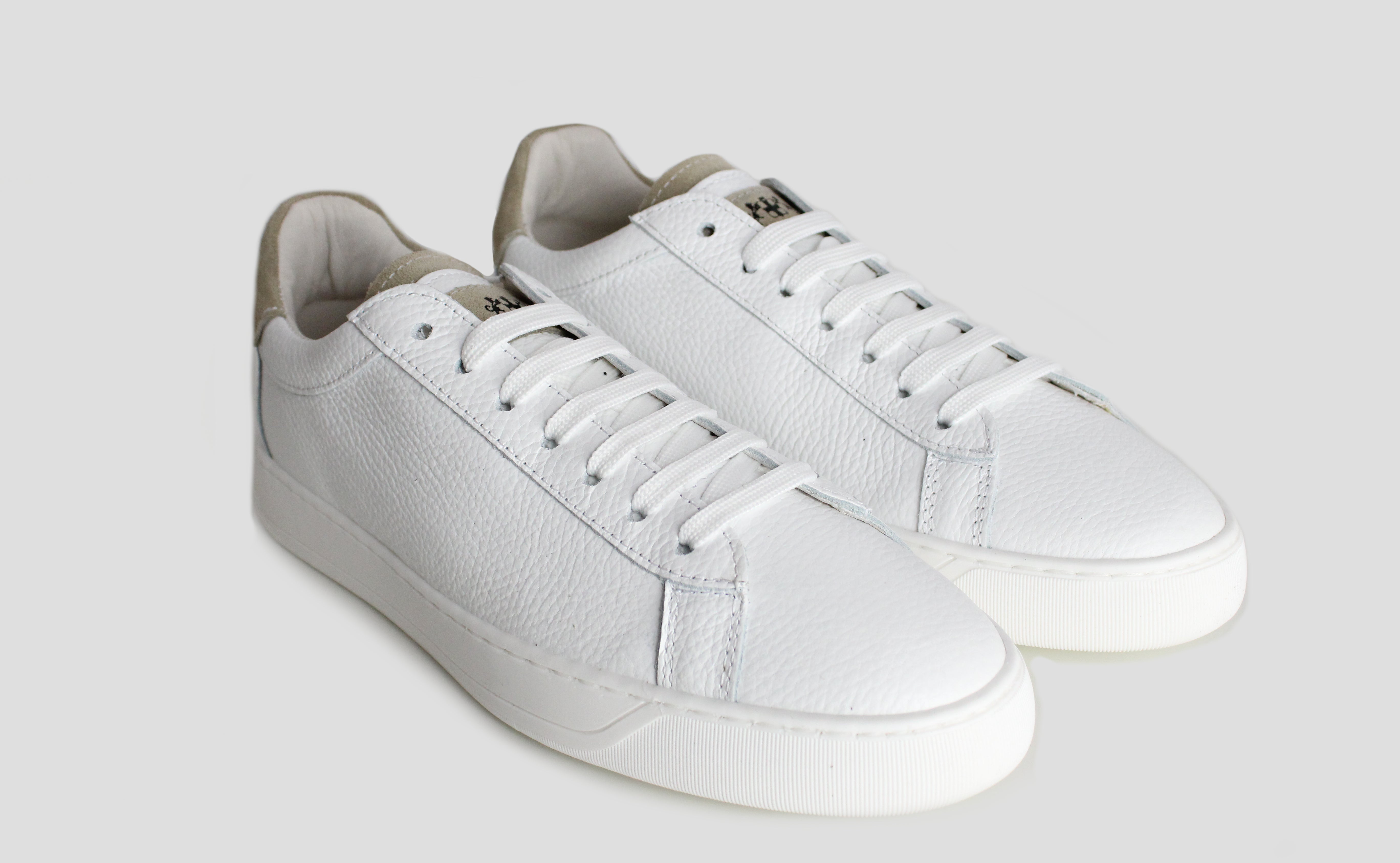 Sneakers Bianco/Sabbia