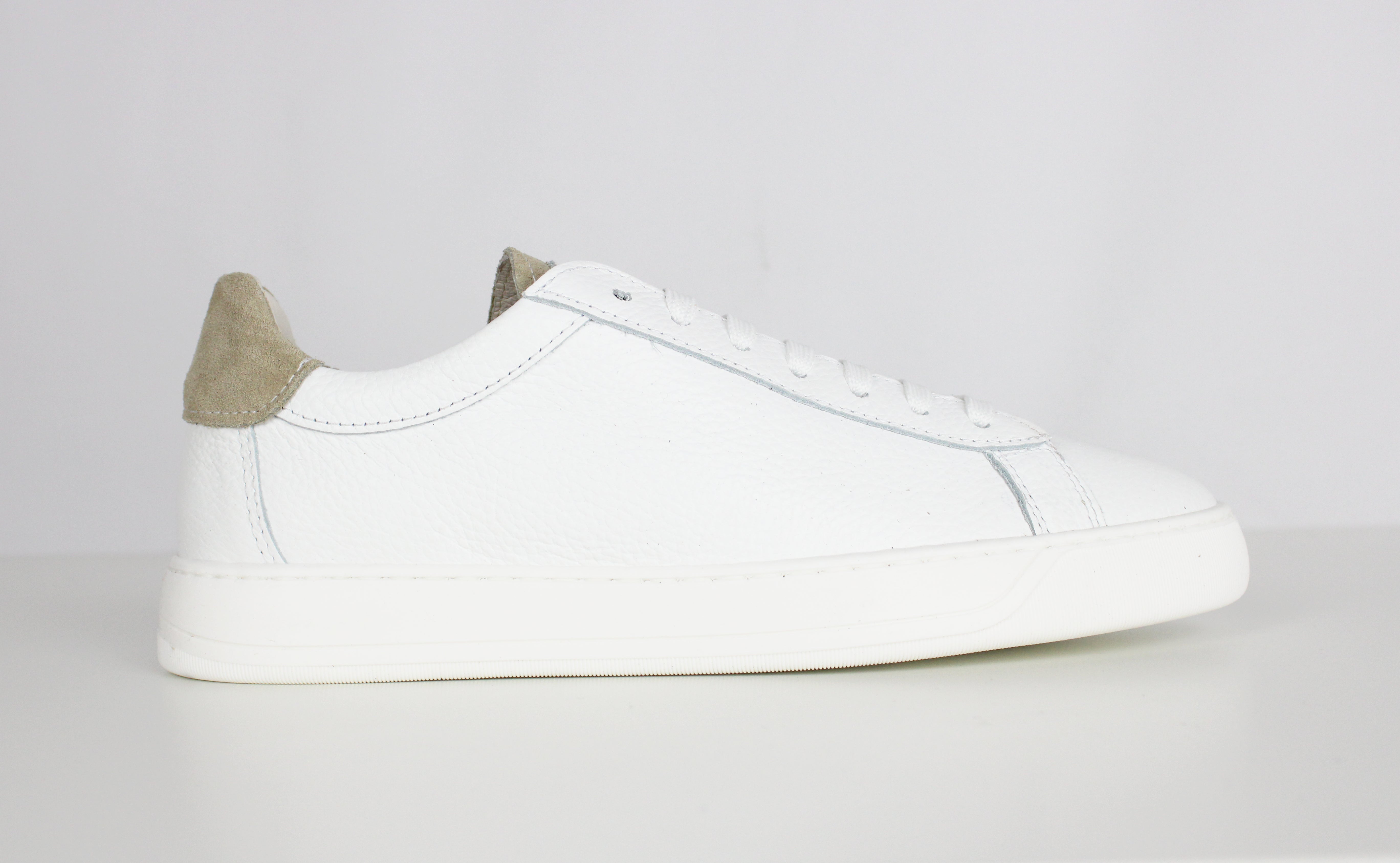Sneakers Bianco/Sabbia