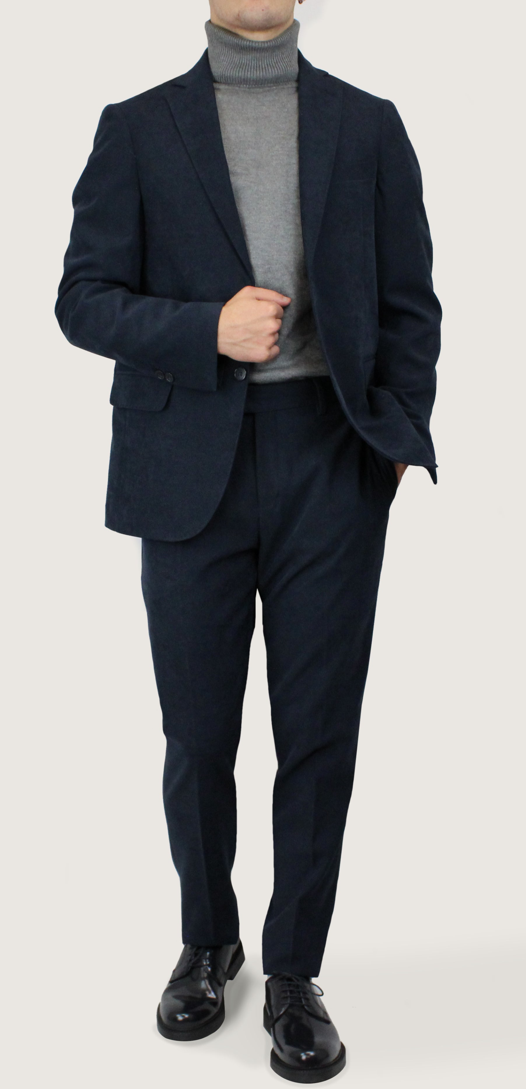Abito Velluto rasè Navy
