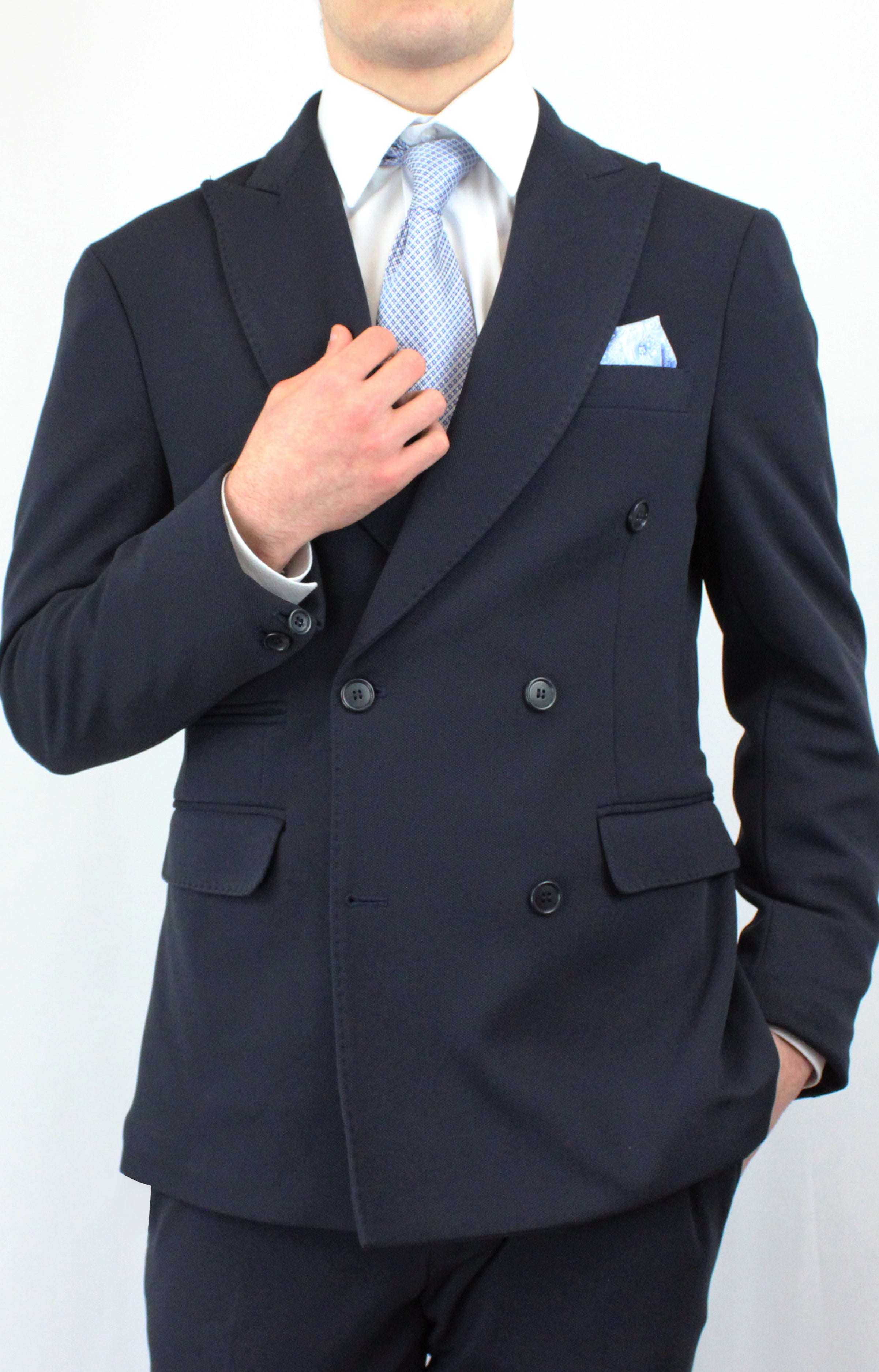 Giacca Doppiopetto Jersey