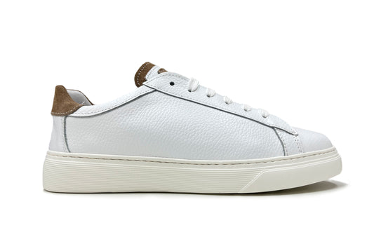 White-Beige Sneakers