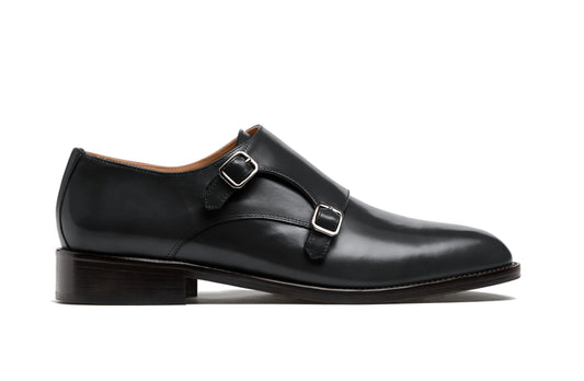 Double Buckle Black 