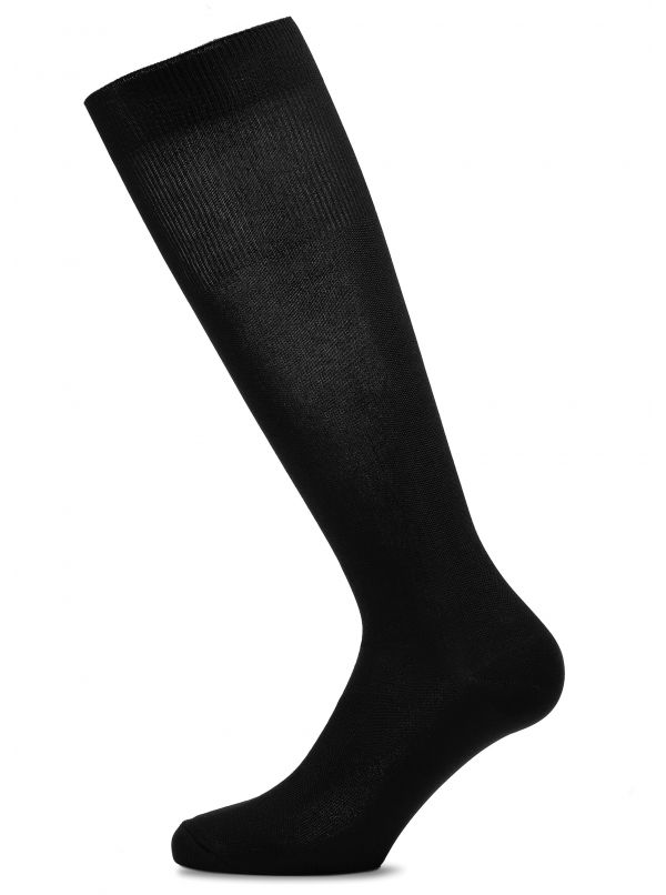 Black Scottish Thread Sock