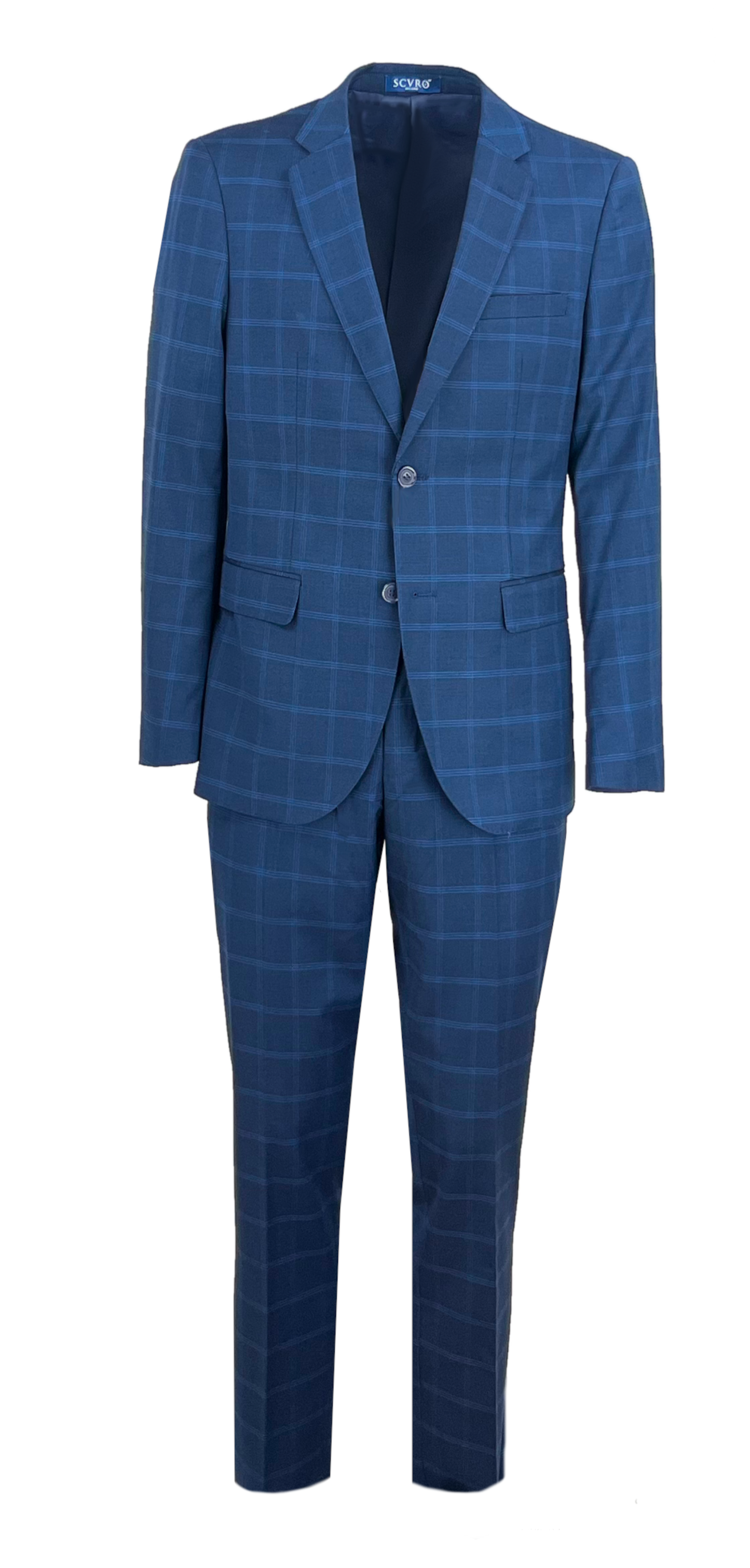 Abito Tartan Navy